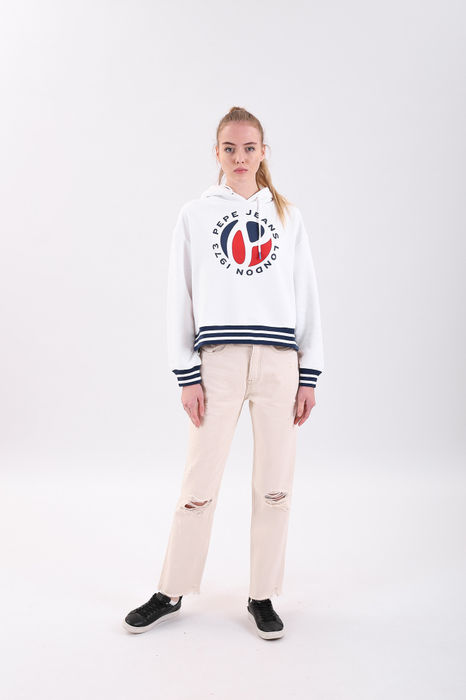 PL204247 джинсы celyn ecru pepe jeans 