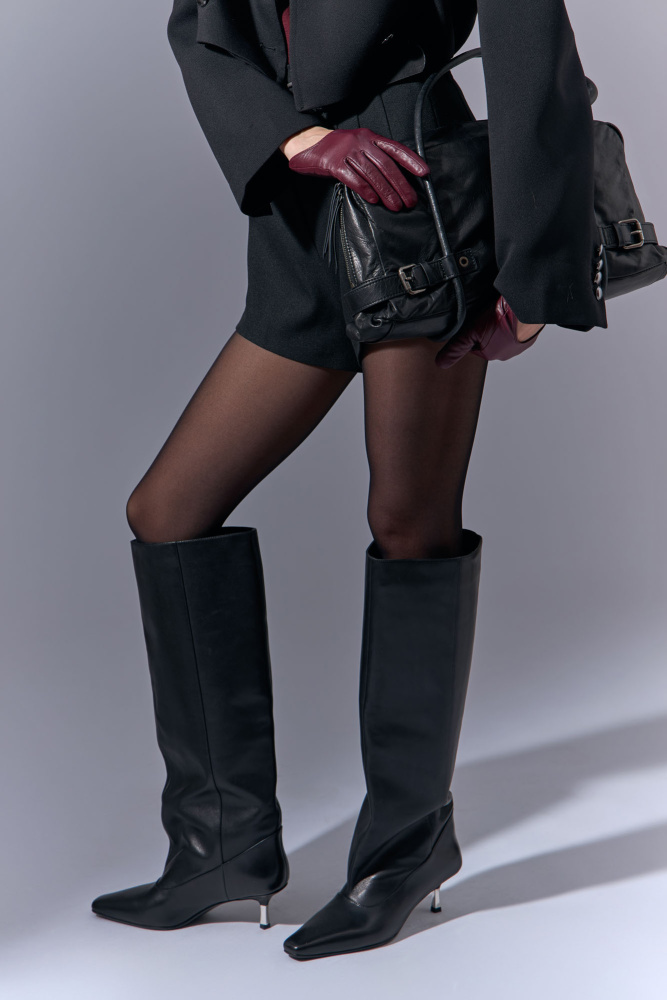 MC23329-WT Ботфорты Marc Cony Черный