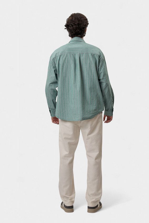 Рубашка с длинным рукавом Pepe Jeans Зеленый