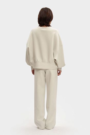 Брюки из хлопка Emporio Armani