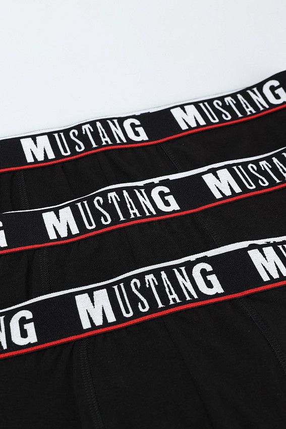 Трусы (набор 3 шт.) Mustang Черный