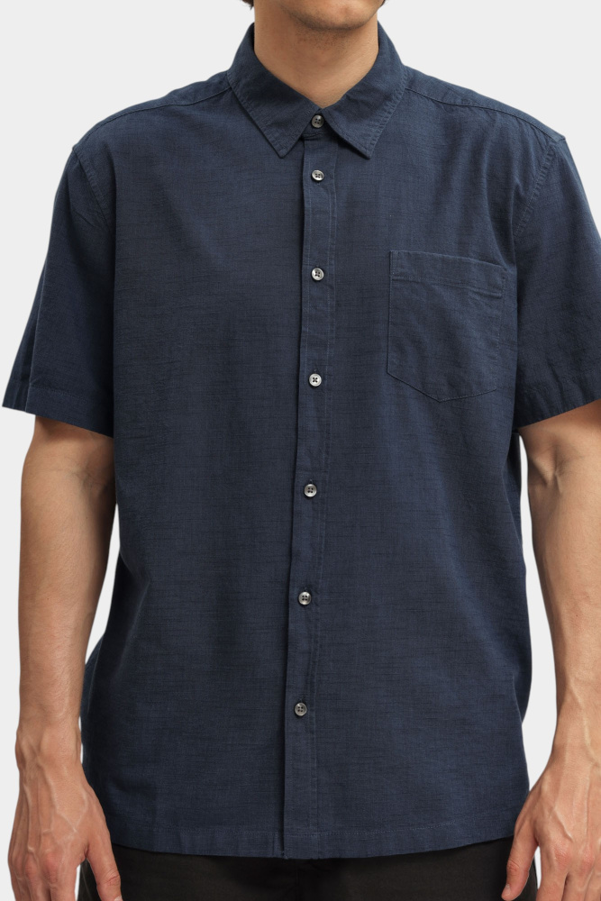 1016474 Рубашка Mustang Синий