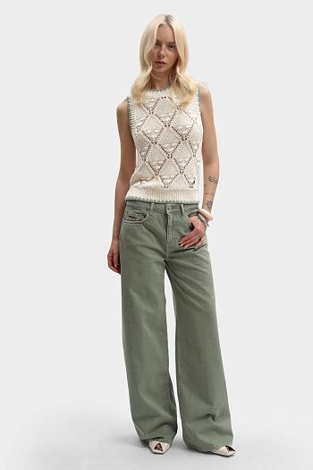 Джинсы зеленые Pepe Jeans
