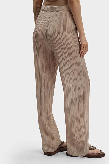 Брюки из лиоцела Emporio Armani