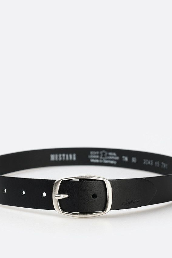 Ремень Mustang Черный
