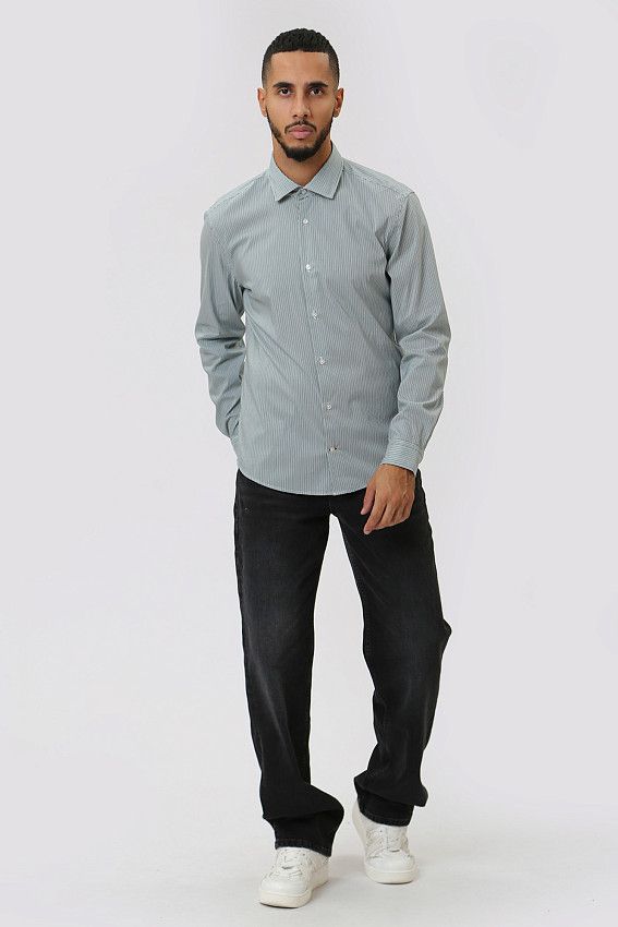 Сорочка д/р Strellson Зеленый