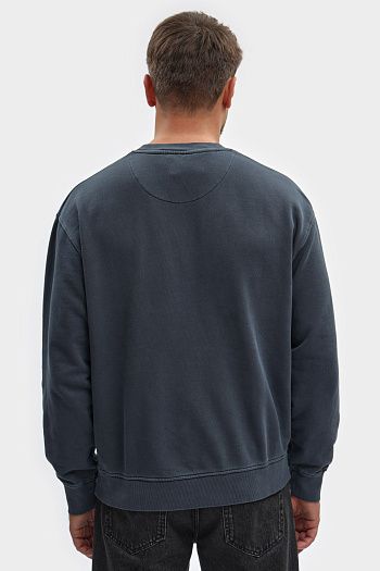 Джинсы прямые хлопковые синие Pepe Jeans