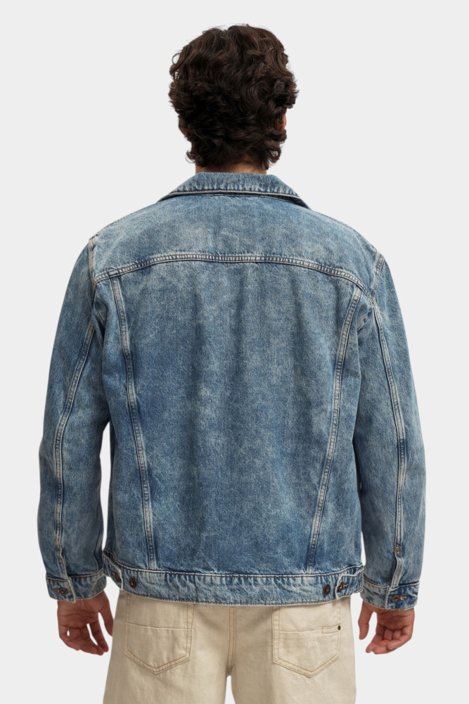 1016352 Куртка джинсовая Mustang Синий