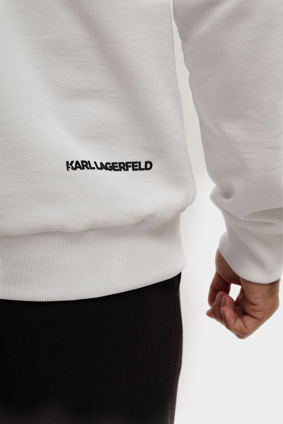 Худи Karl Lagerfeld Белый