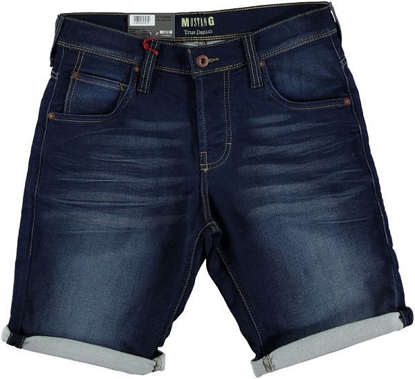 Шорты джинсовые Mustang Синий