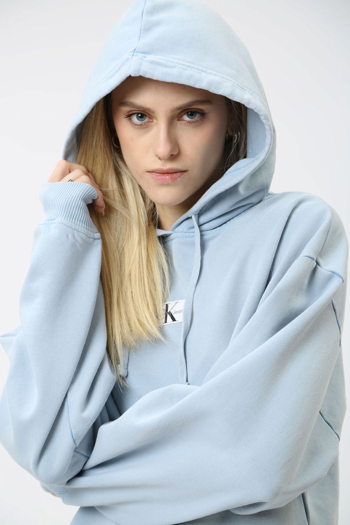 Худи Calvin Klein Jeans Голубой