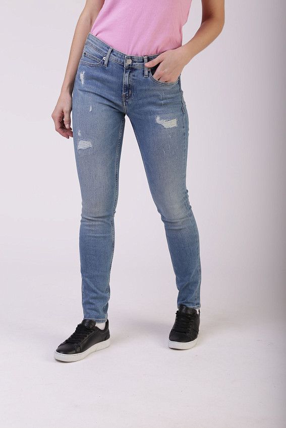 Джинсы MID RISE SKINNY ANCLE Calvin Klein Jeans