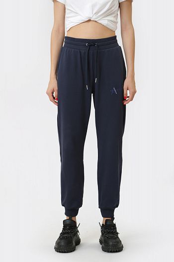 Брюки спортивные хлопковые синие Armani Exchange