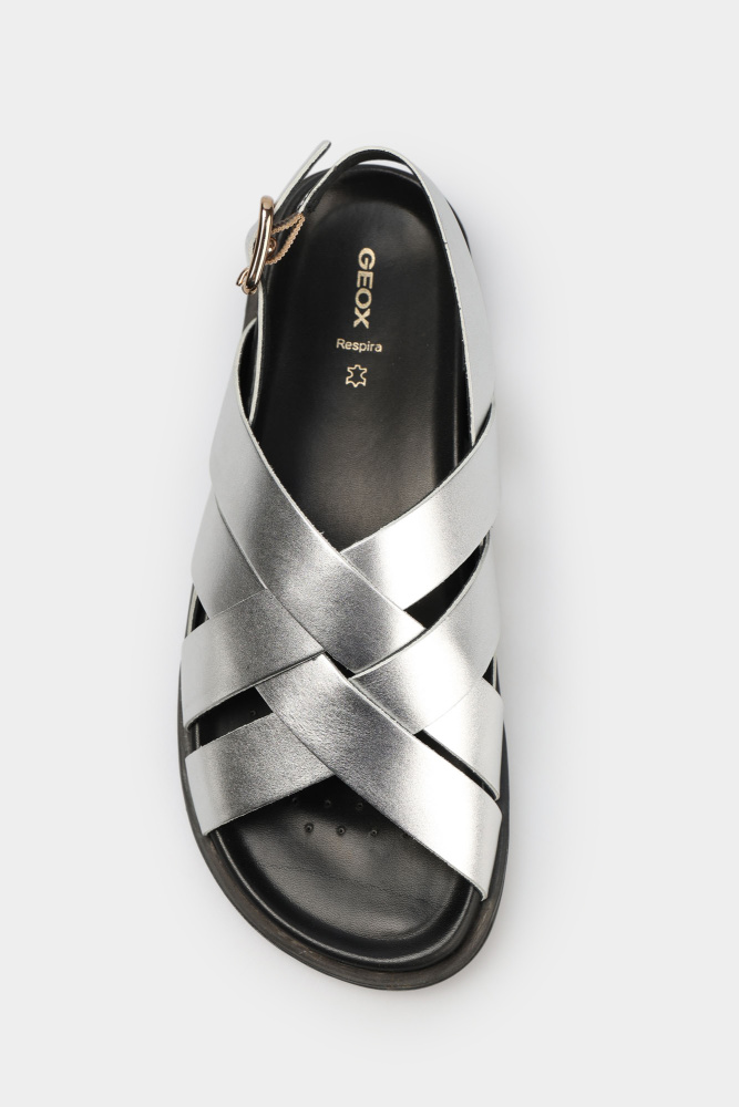 D55YWA000 Сандалии Geox Серебряный