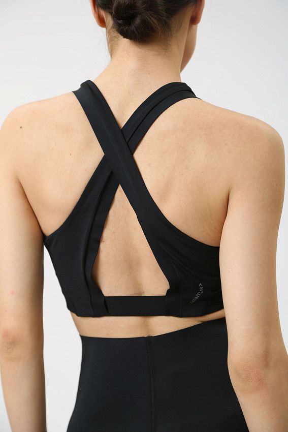 Топ спортивный EA7 Черный