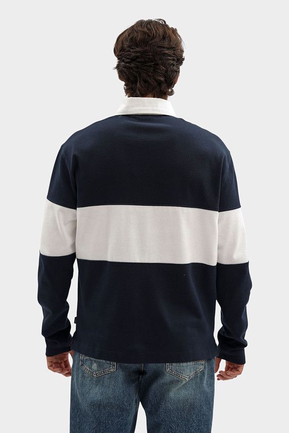 Поло с длинным рукавом Pepe Jeans Синий