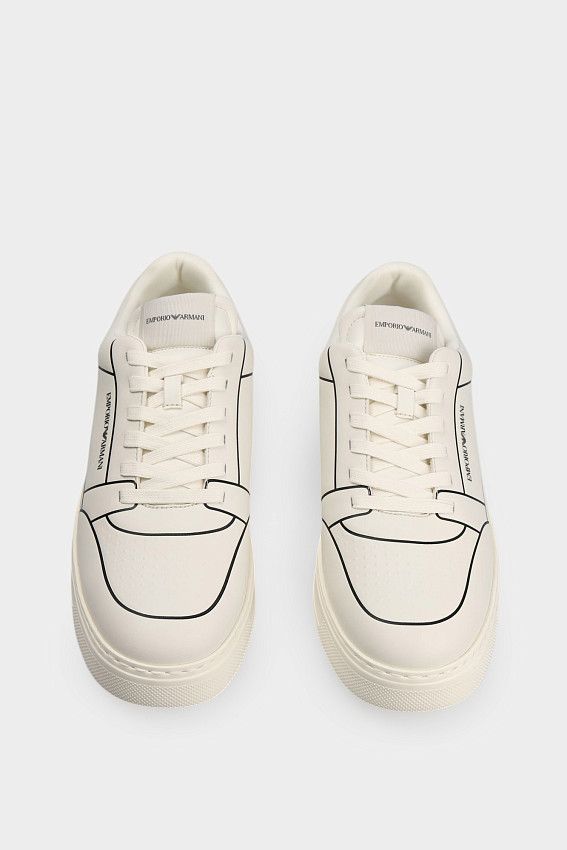 Кеды Emporio Armani Белый