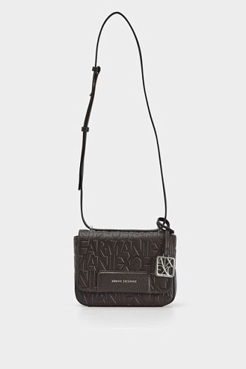 Сумка на плечо коричневая Armani Exchange
