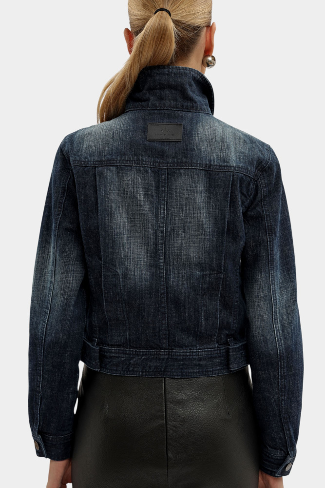 XW000813_AF16081 куртка джинсовая armani exchange 