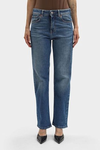 Джинсы прямые синие Pepe Jeans