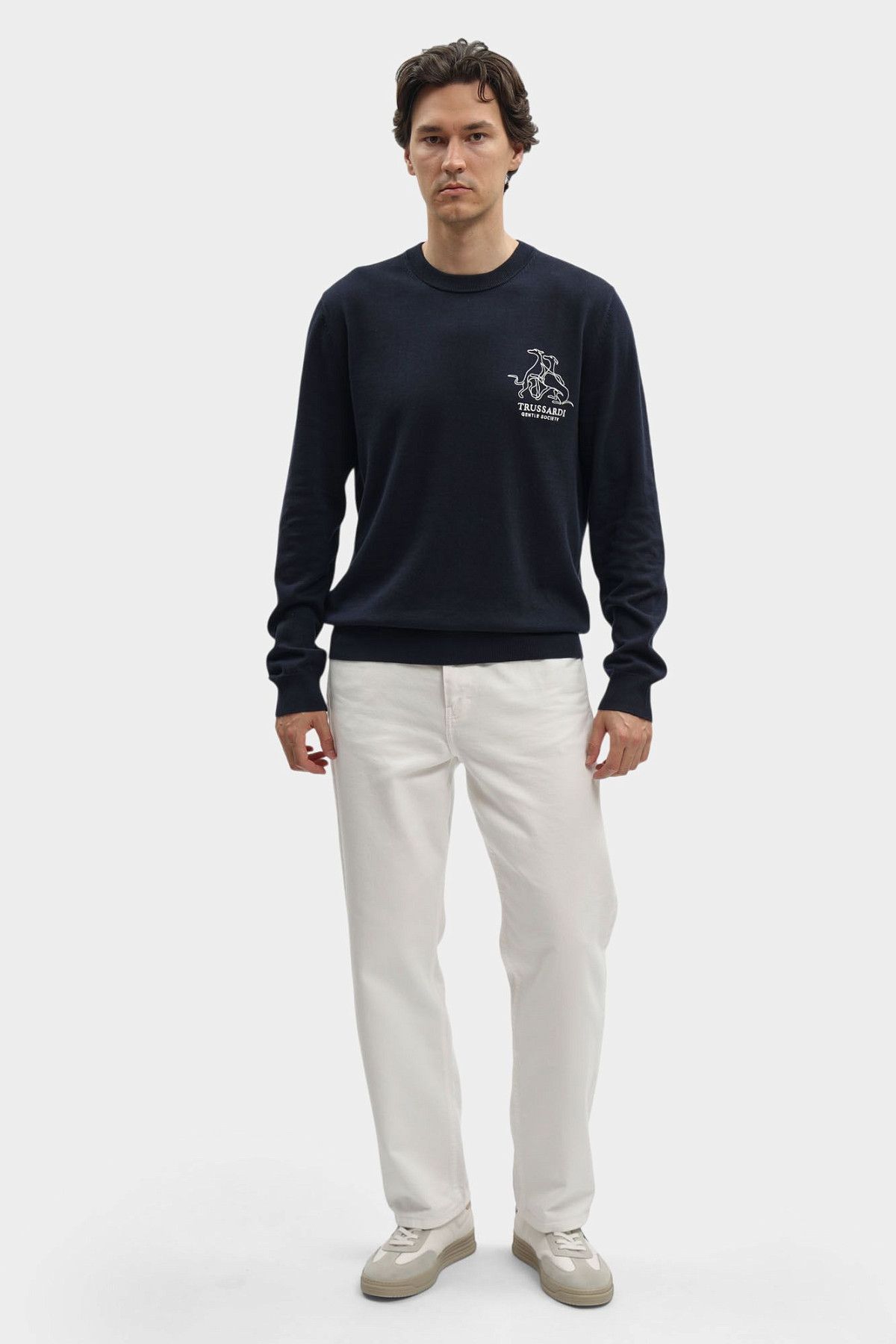 Джемпер Trussardi Синий