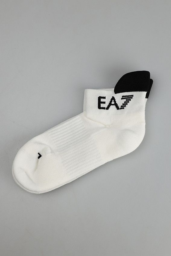 Короткие носки EA7 Белый