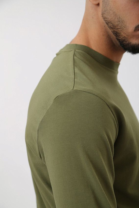 Лонгслив Karl Lagerfeld Зеленый