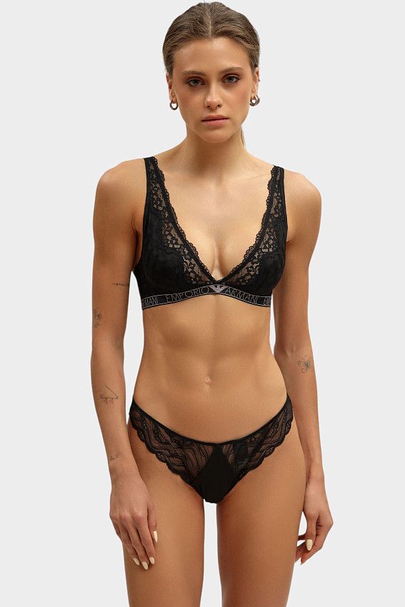 Бюстгалтер Emporio Armani Черный