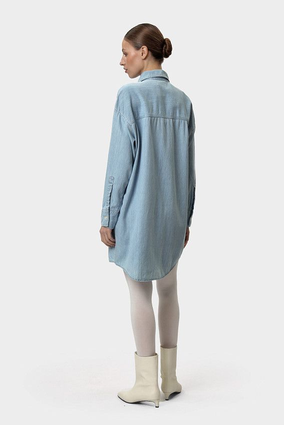 Платье джинсовое Calvin Klein Jeans Синий