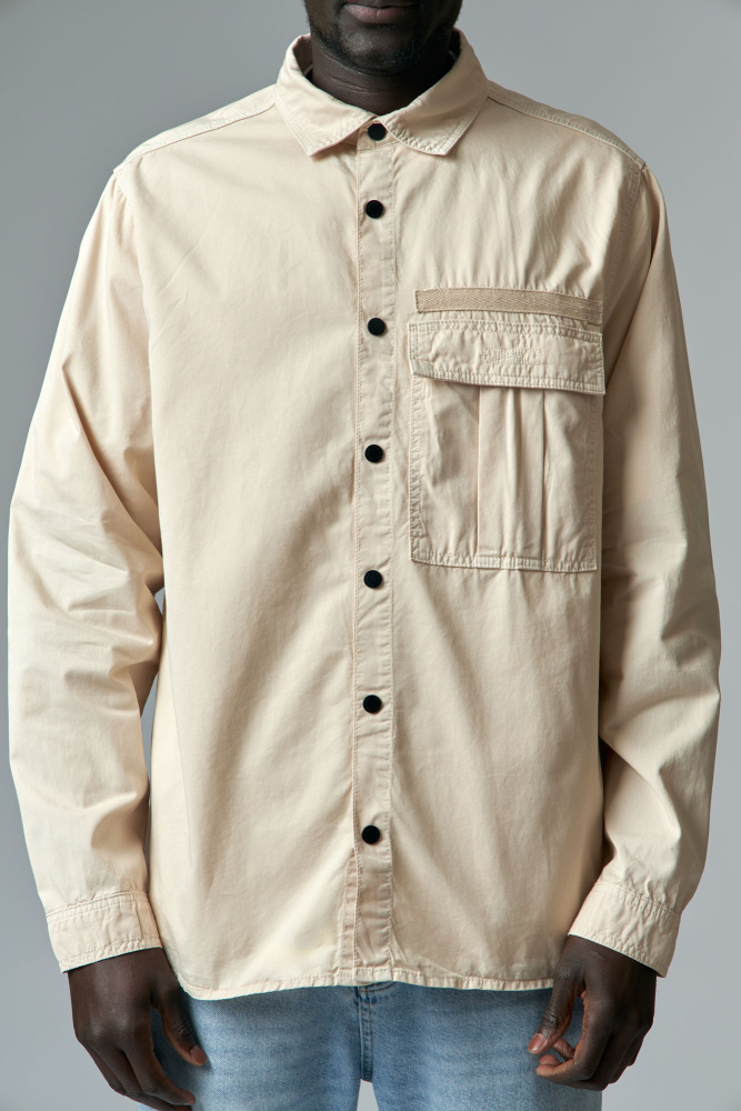 VM-OMA-020-43 Рубашка с длинным рукавом Van Mich Бежевый