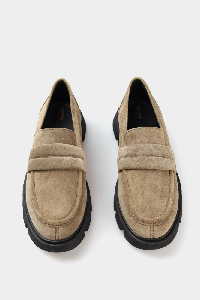 D46UAC00022C Лоферы Geox Зеленый