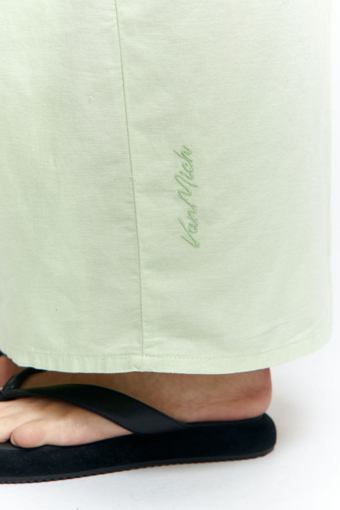 VW-OMA-55-445 юбка льняная van mich 