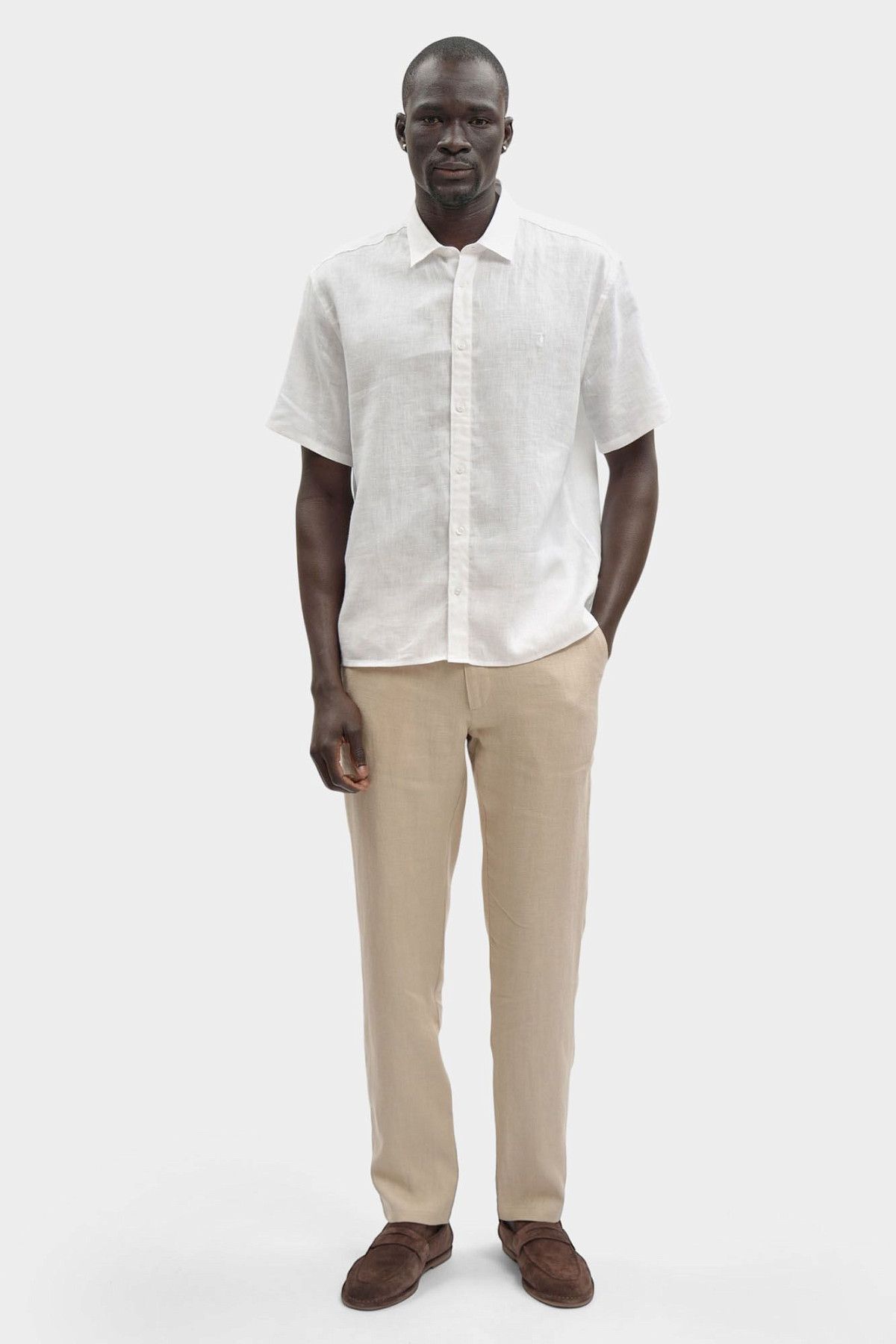 Брюки Trussardi Бежевый