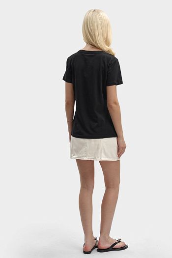 Футболка из хлопка Armani Exchange