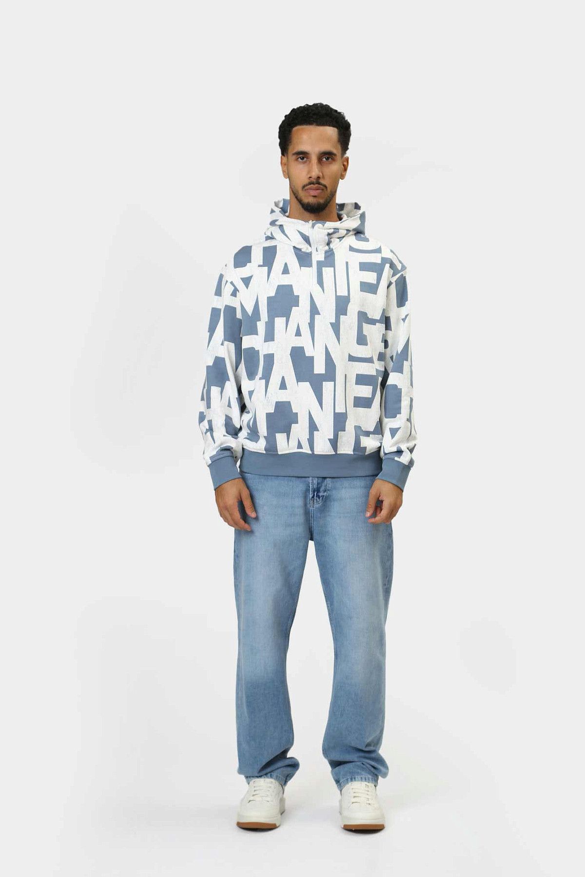 Худи Armani Exchange Голубой