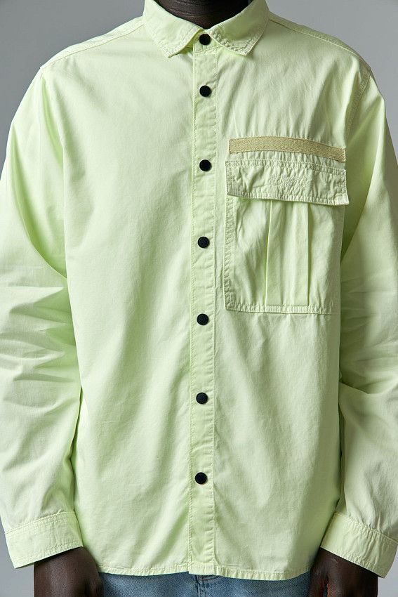 Рубашка с длинным рукавом Van Mich Зеленый