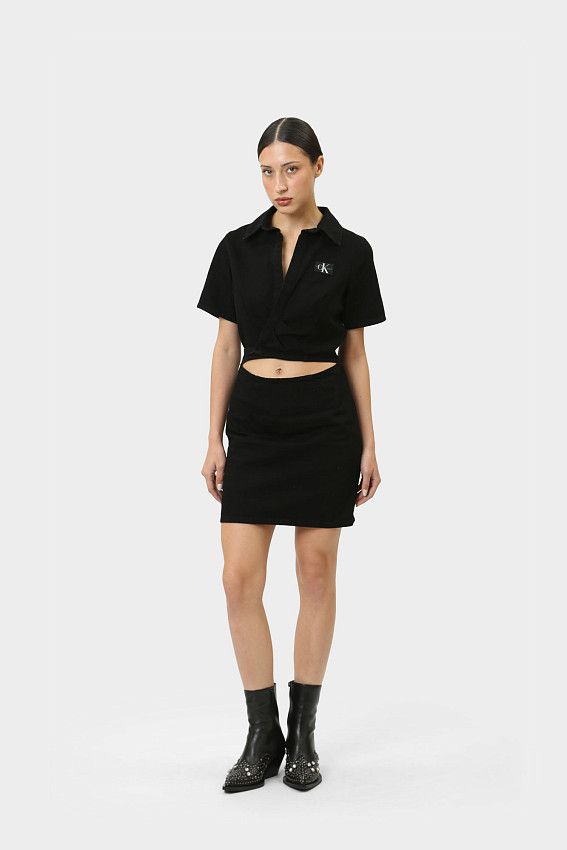 Платье джинсовое Calvin Klein Jeans Черный