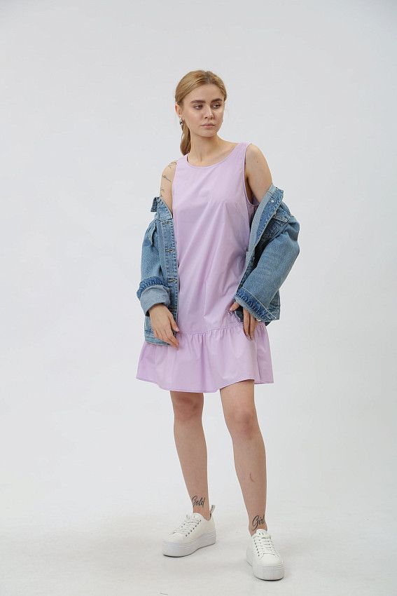 Платье Armani Exchange Фиолетовый