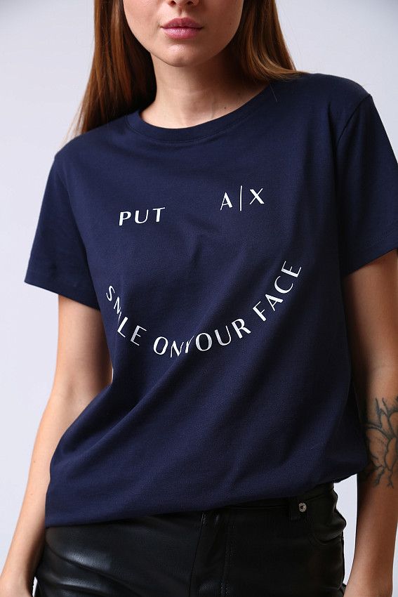 Футболка Armani Exchange Синий