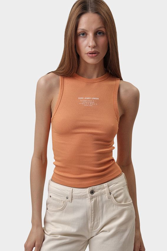Топ Pepe Jeans Оранжевый
