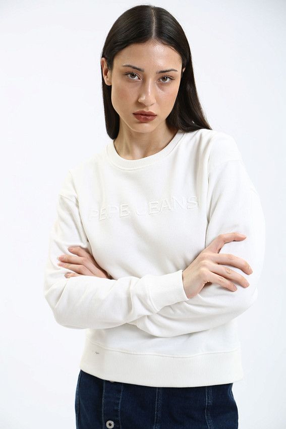 Свитшот Pepe Jeans Молочный