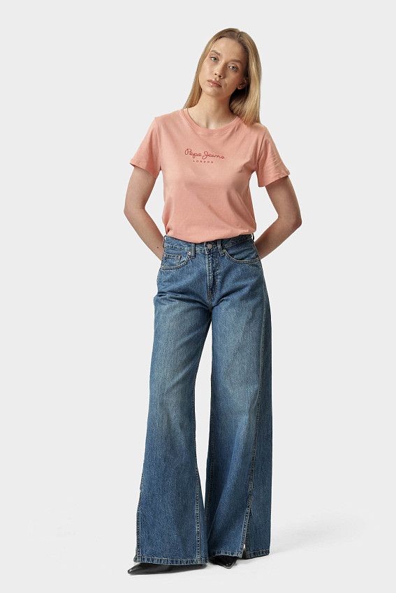 Футболка Pepe Jeans Розовый