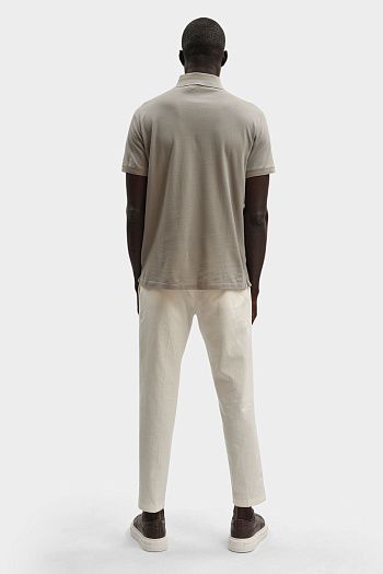 Поло из хлопка Emporio Armani