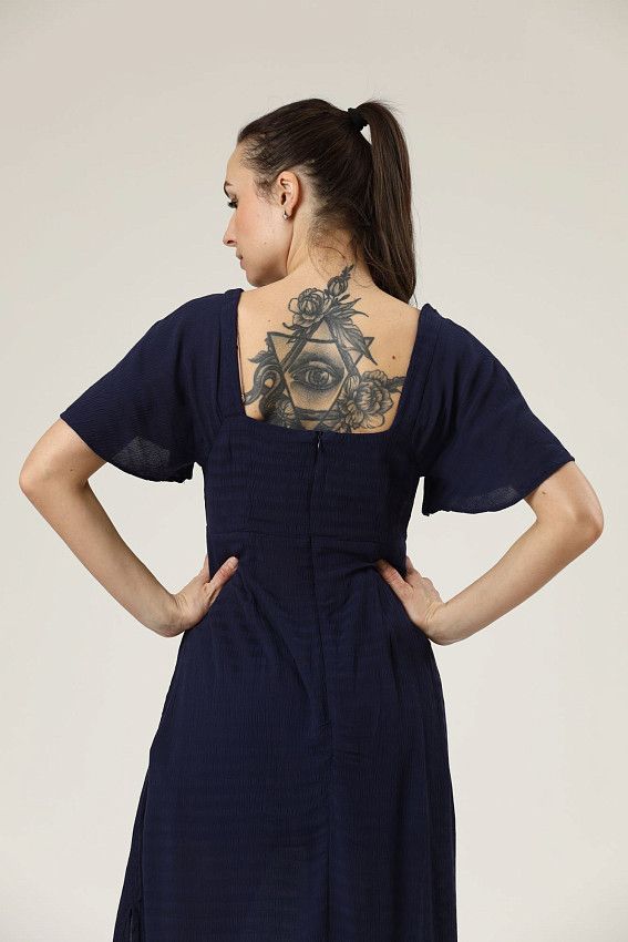 Платье макси Pepe Jeans Синий