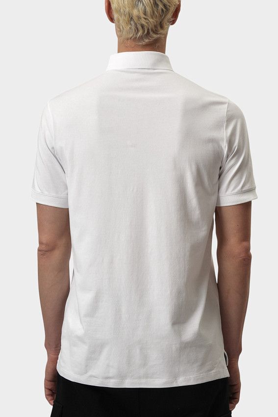 Поло Karl Lagerfeld Белый