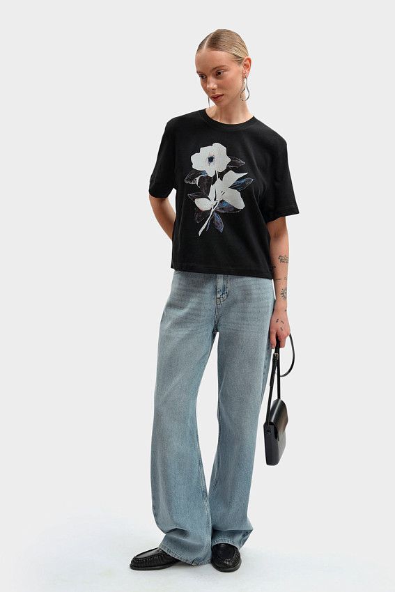 Футболка Trussardi Черный