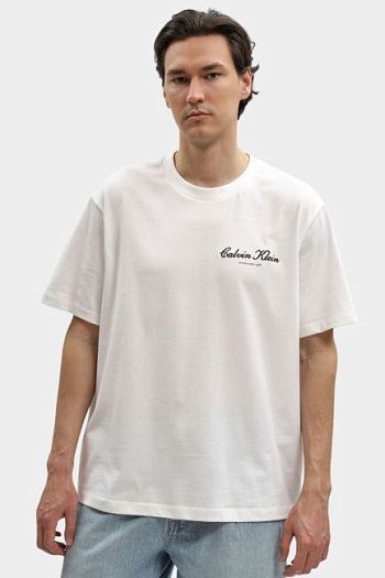 Футболка из хлопка Calvin Klein Jeans