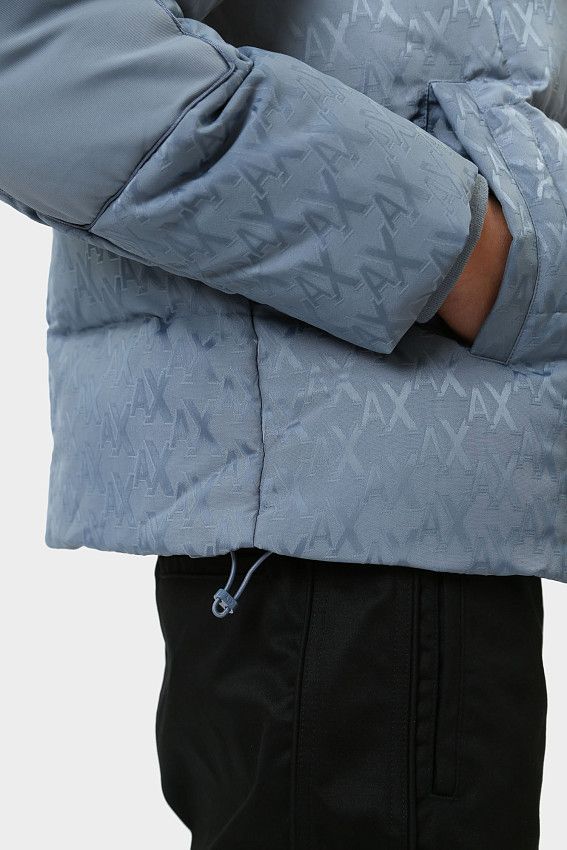 Куртка пуховая Armani Exchange Голубой
