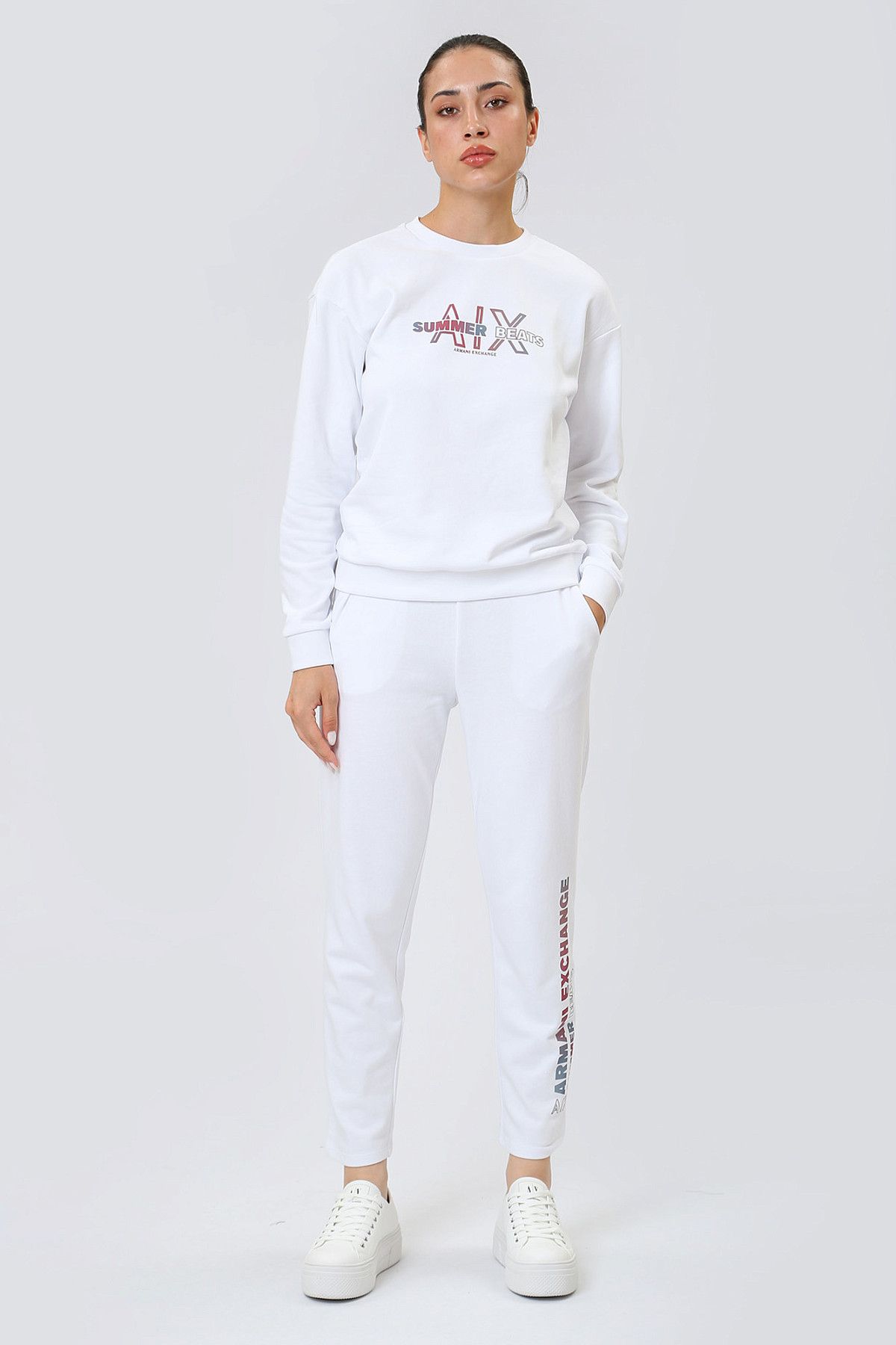 Брюки спортивные Armani Exchange Белый