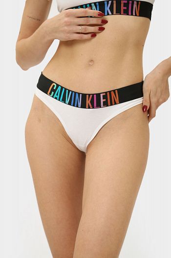 Трусы хлопковые белые Calvin Klein Underwear